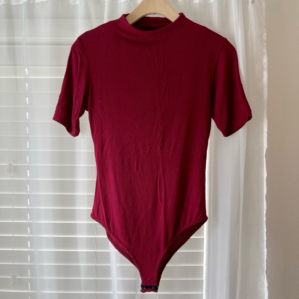 Forever 21 Mock Neck Bodysuit